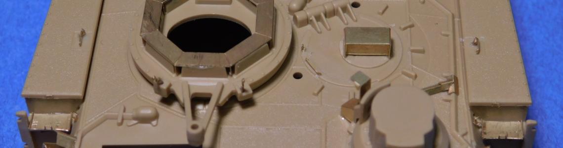 top of turret looking aft