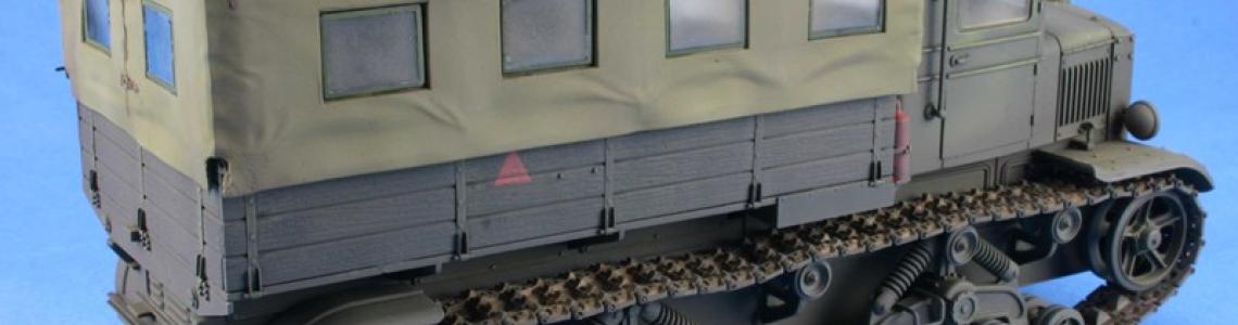 Completed model right side