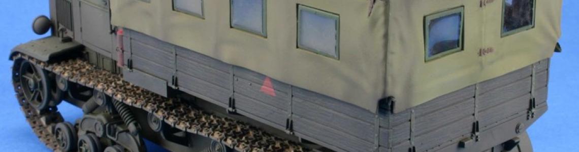 Completed model rear left side