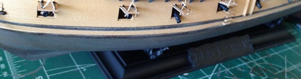 Cannon ports secured