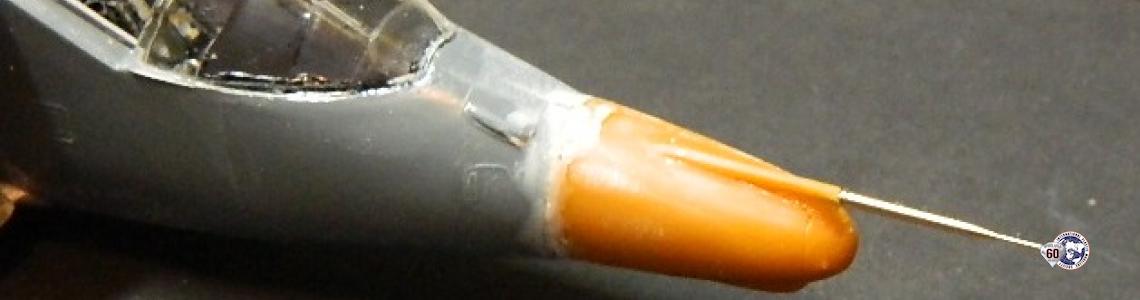 GR.3 pitot on Missing Link conversion to Monogram AV-8A