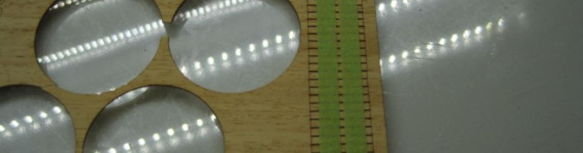 Tape on Wooden Slats