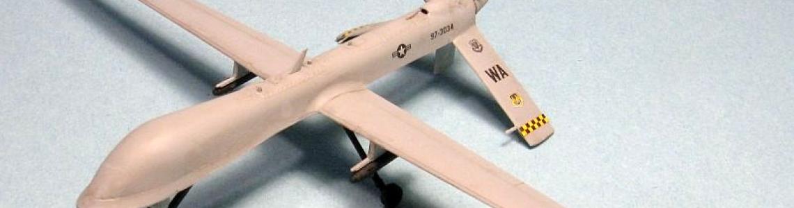 Completed model forward top portside