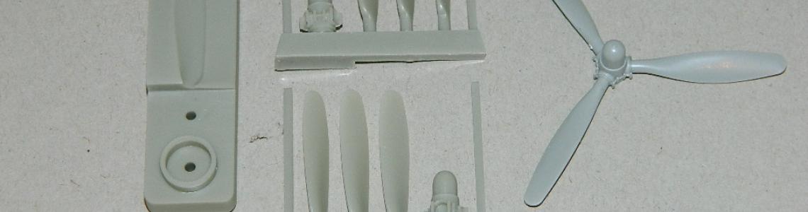 Quickboost Ventura Props with Kit part on right