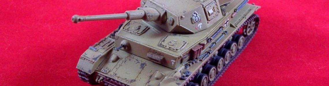 Finished model left side from top front