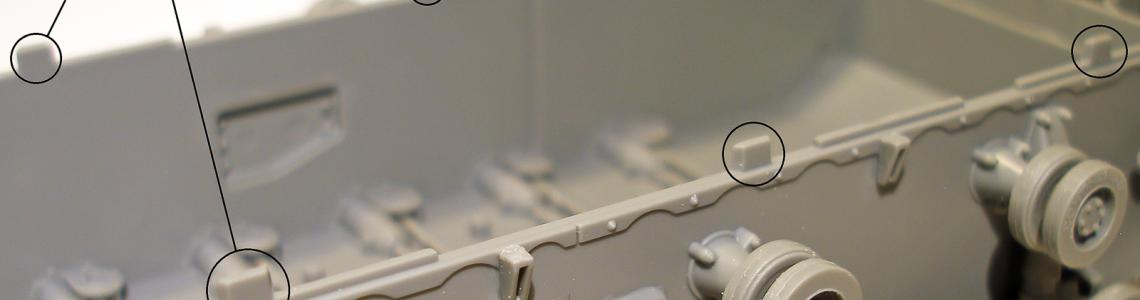 Six Hull Tabs that Require Removal for Proper Assembly