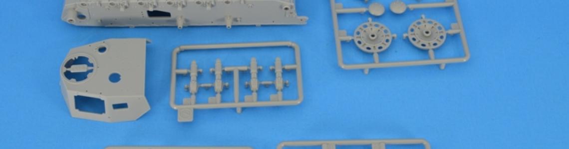 Lower Hull, Turret Drive, Sprockets & Idlers