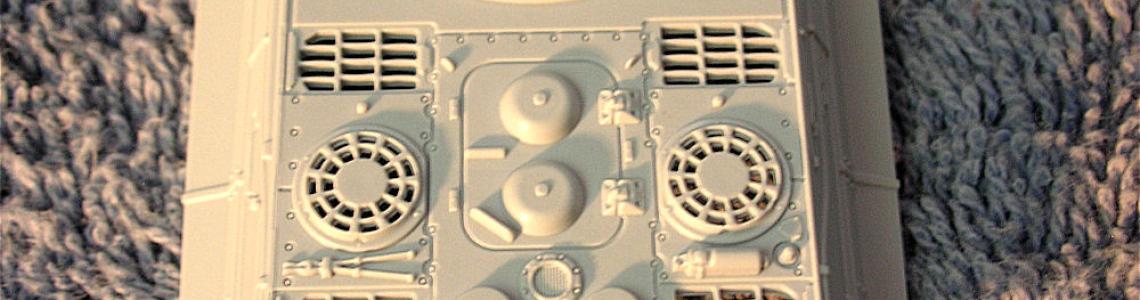 Engine deck detail