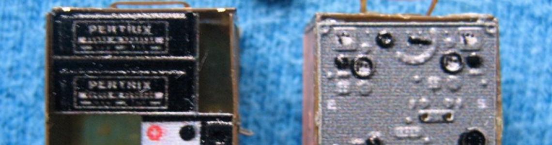 Finished radios from kitset