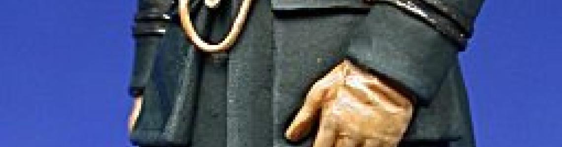 Finished and painted figure