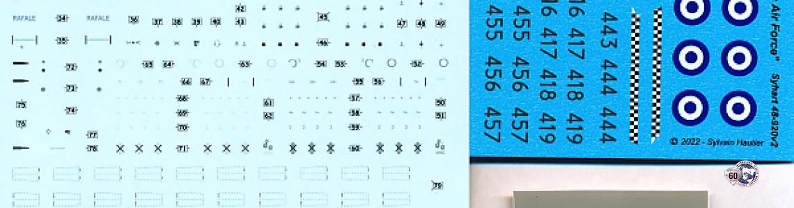 Decal sheet