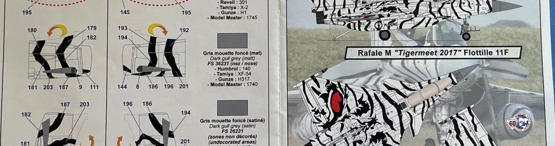 Syhart 72-117 Decal Instruction and Paint Guide