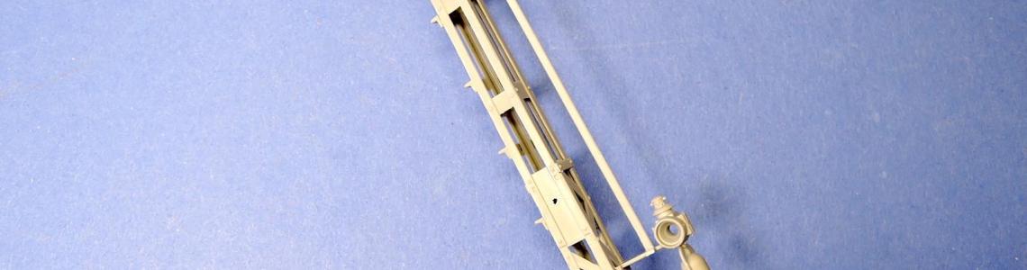 Assembled model pre-paint