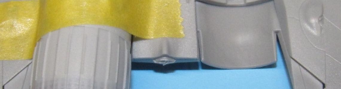 Nozzle on left and the notch visible on right