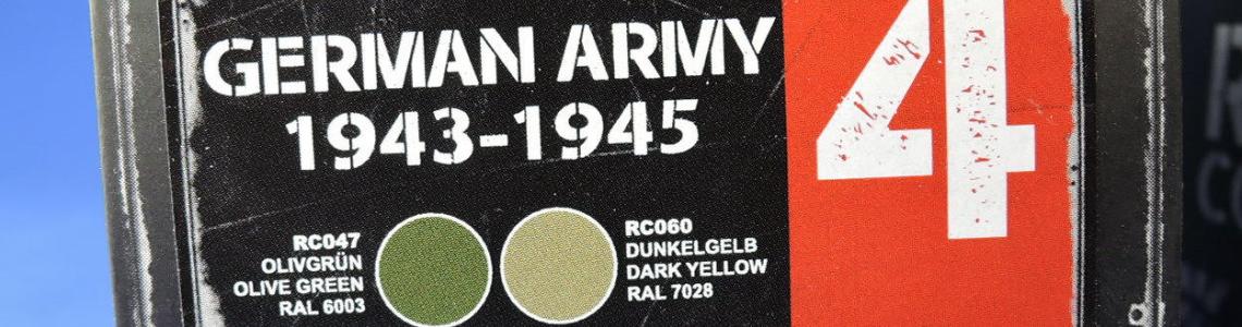 AK Real Colors set 4 German Army 43-45