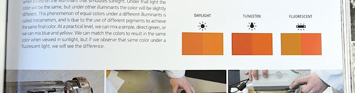Sample page from AK Real Colors book Analysis