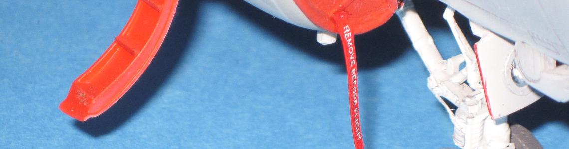 Remove Before Flight Tag Attached to FOD Cover
