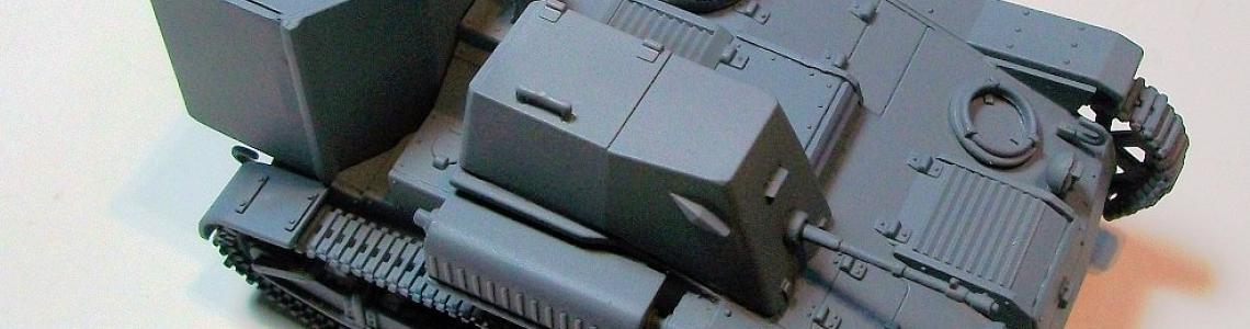 Assembly with turrets