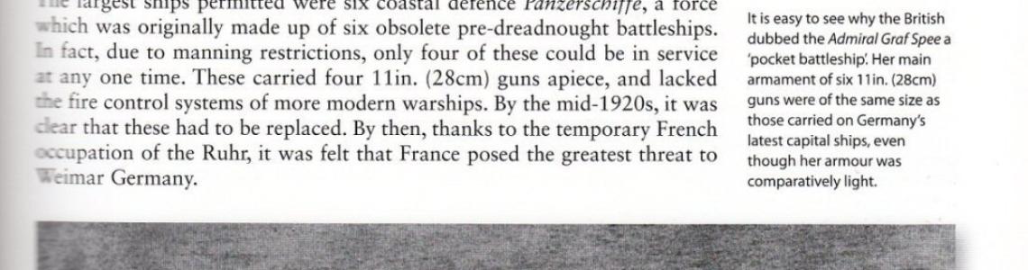 Photo of the Graf Spee