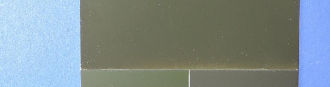 Paint comparison with Model Air & Tamiya