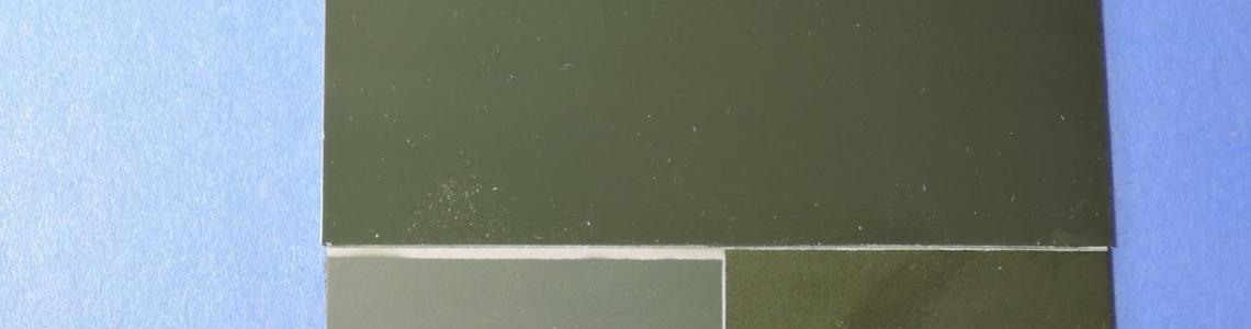 Paint comparison with Model Air & Tamiya