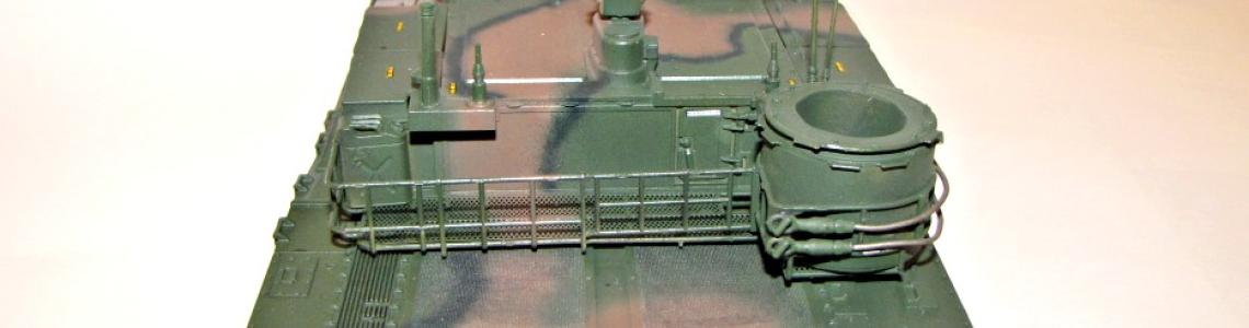 Finished Black Panther model