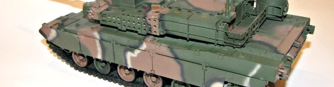 Finished Black Panther model