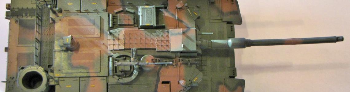 Finished Black Panther model