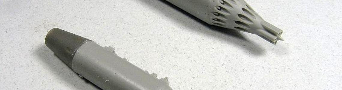 Assembled rocket pods