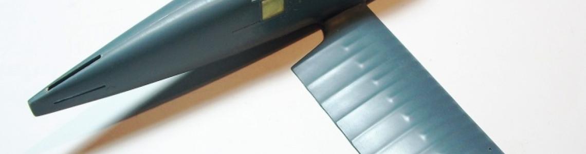 Lower wing installed