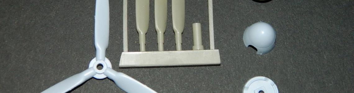 Airfix prop with Quickboost Parts