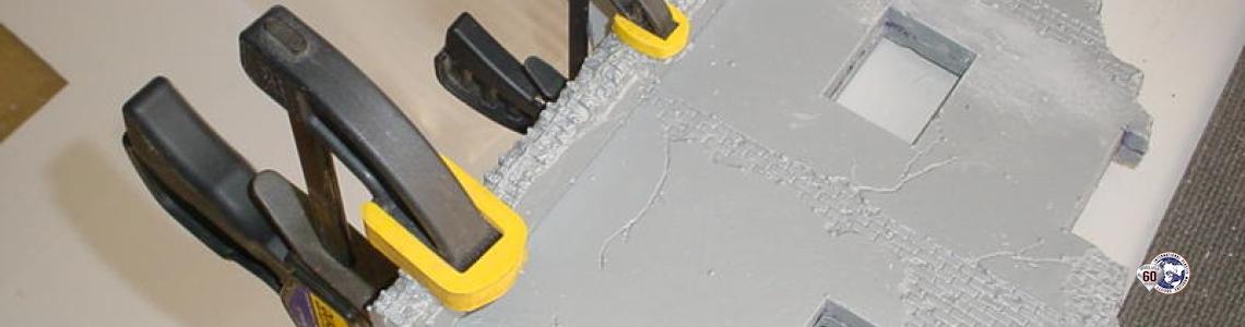Wall clamped