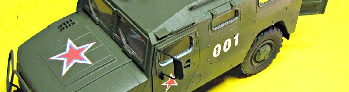 Russian Armored High Mobility Vehicle Tiger, GAZ 233014 STS | IPMS
