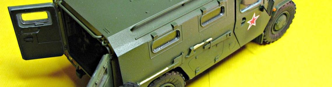 Russian Armored High Mobility Vehicle Tiger, GAZ 233014 STS | IPMS