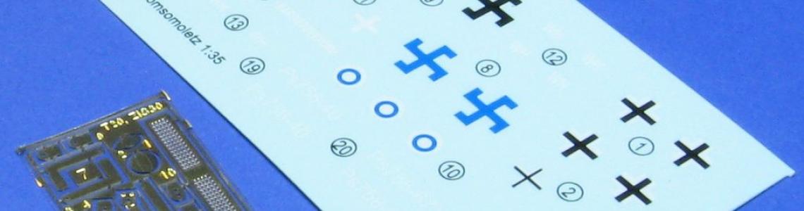 Artillery Tractor Decal & PE