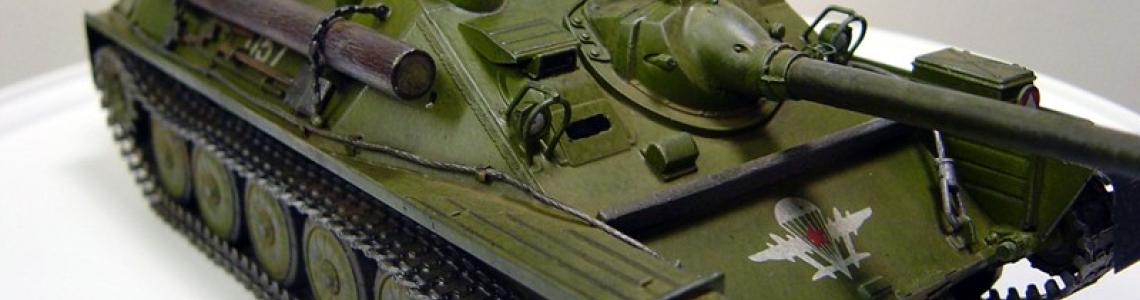 Completed model right front view