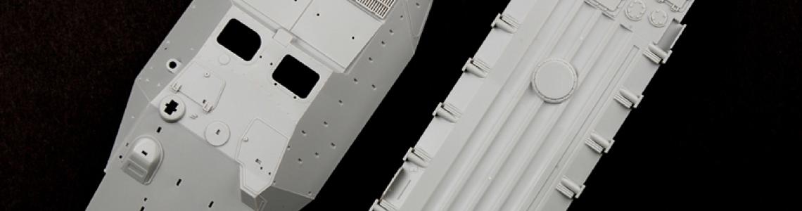 Model top and bottom hulls