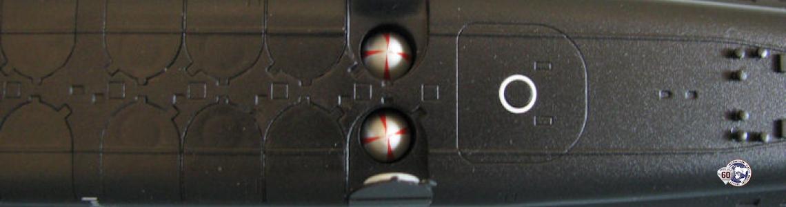 Missiles installed