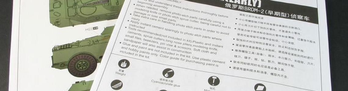 Instructions and color guide