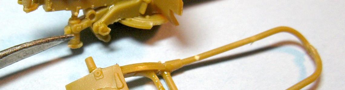 Building the transporting frame