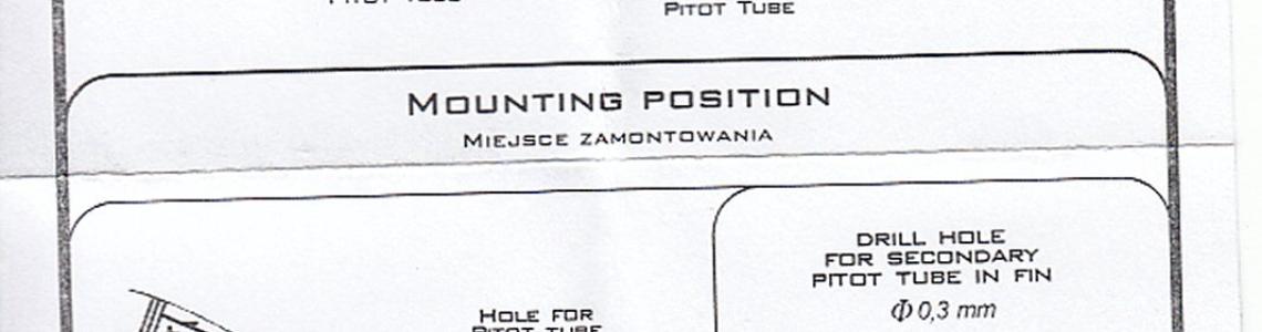 2 Draken Pitot Instructions