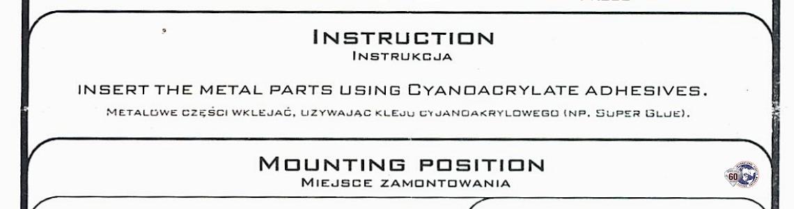 Instructions