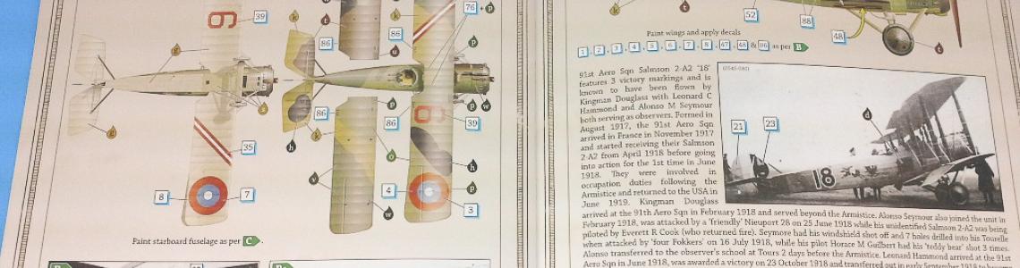 Instruction Booklet Markings Sample Page