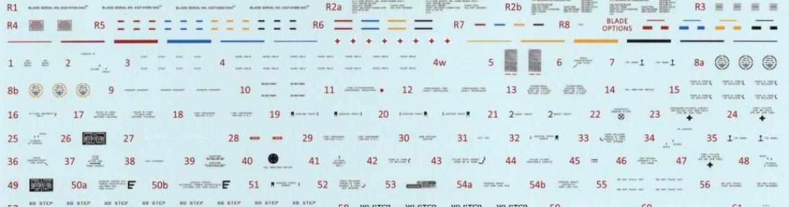 airframe stencil data 2