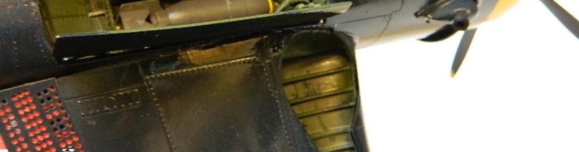Gear well and bomb bay detail