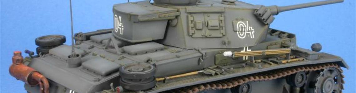 Panzer III, right rear