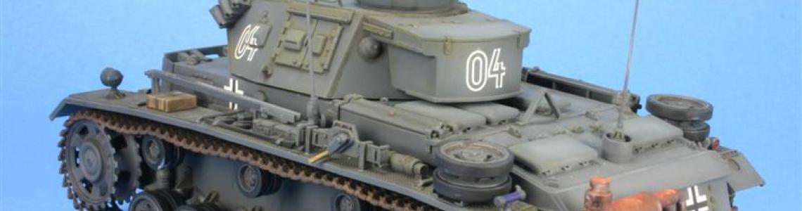 Panzer III, left rear