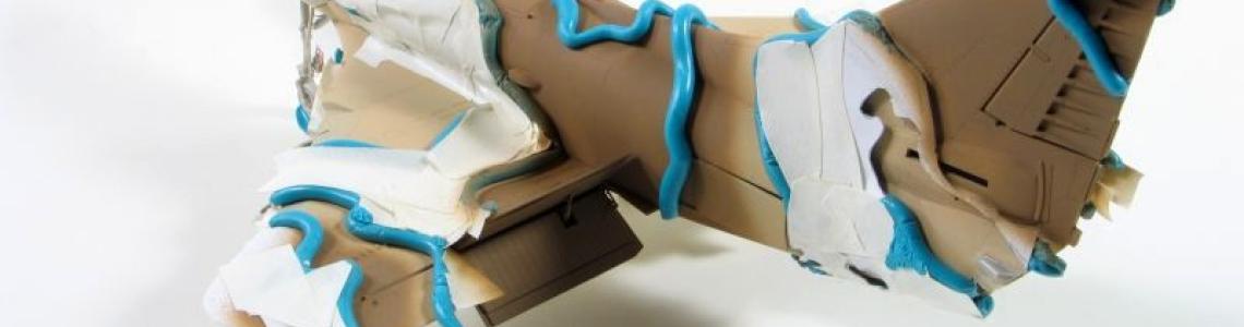 Second color of Dark Tan sprayed