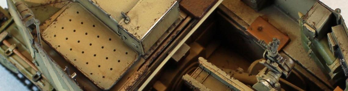 view of finished model