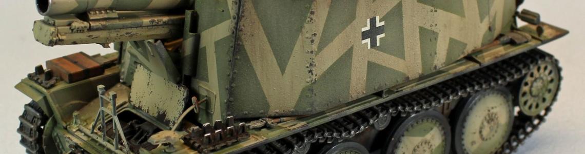 view of finished model